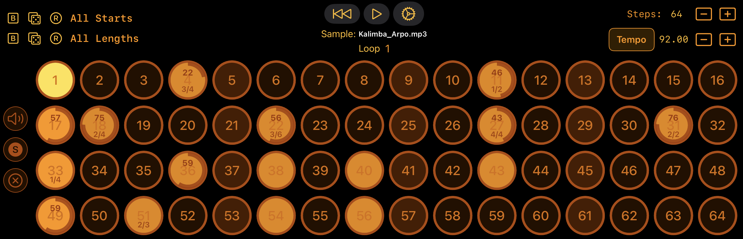 Samposium Sequencer Interface